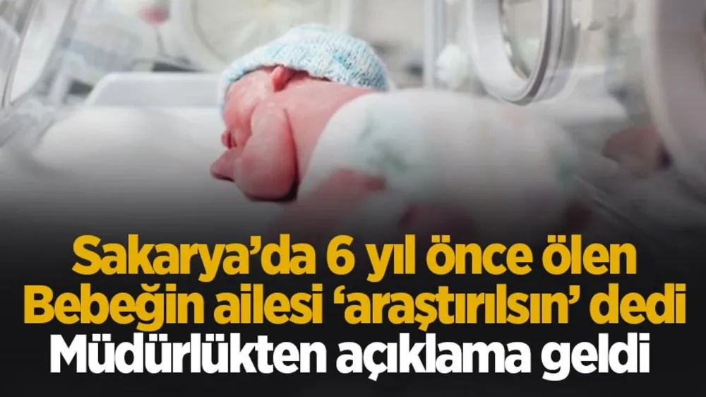 Sakaryalı aile bebeklerinin ölümü yeniden araştırılsın istedi; müdürlük açıklama yaptı