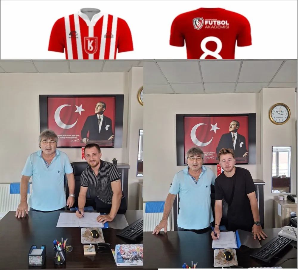 Kaynarca spor Muhammet ve Ömer ile 1 >Yıllık Sözleşme imzaladı