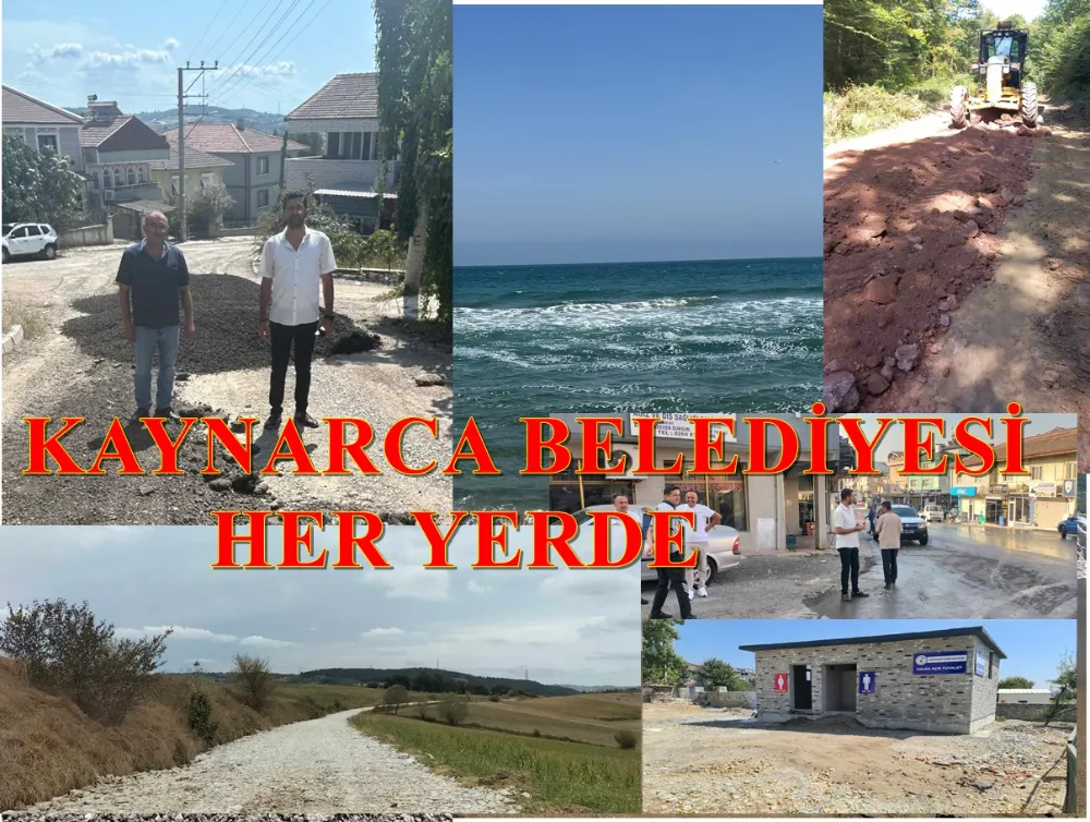 Kaynarca Belediye Ekipleri En  Az 10 Bölgede Çeşitli Çalışmalarını Devam Ettiriyor