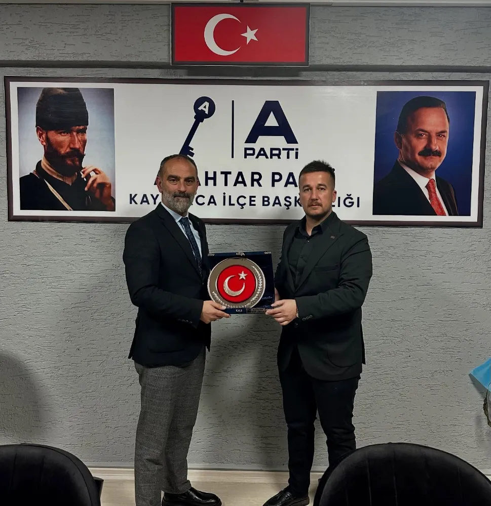 Kaynarca Anahtar Parti İlçe Yönetiminin Misafiri YAZICI Toplantıya katıldı