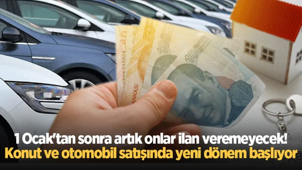 Konut ve otomobil satışında yeni dönem başlıyor