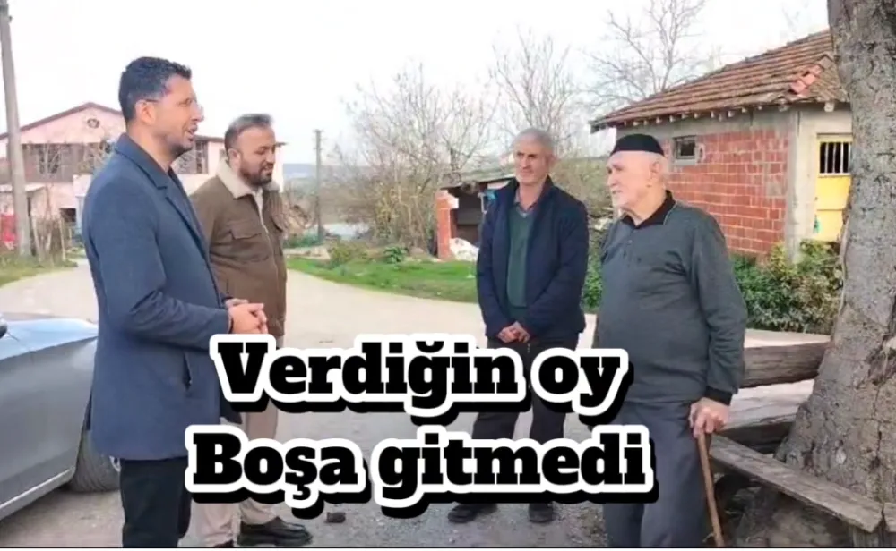 YAZGAN  Verdiğininiz OY Boşa Gitmiyor,Kaynarca Sevdamız Artarak büyüyor