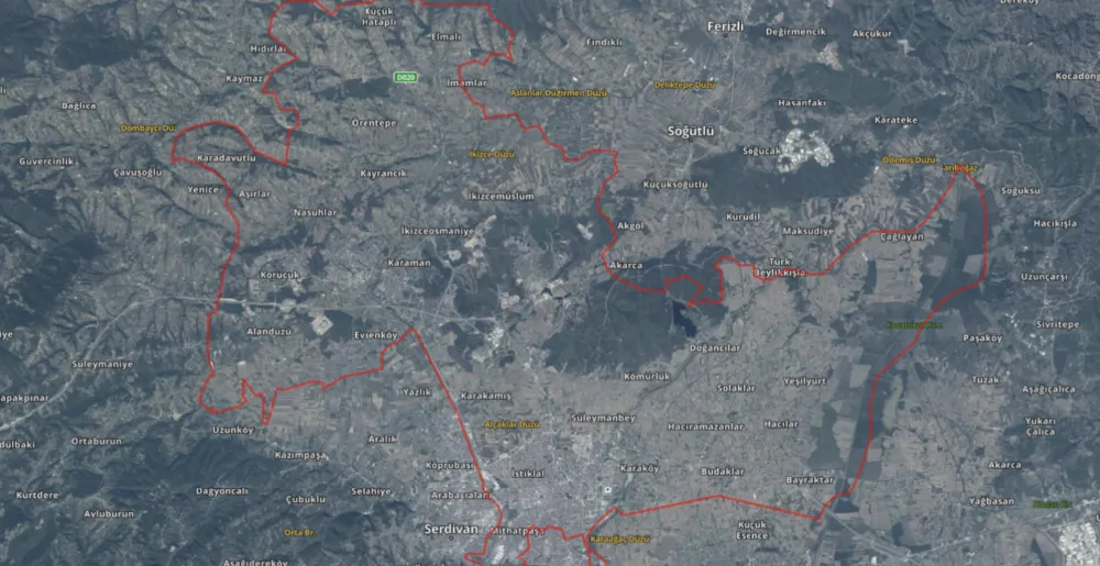 Eski köy yerleşim alanı sınırları değişiyor darısı Kaynarca köylerinin başına