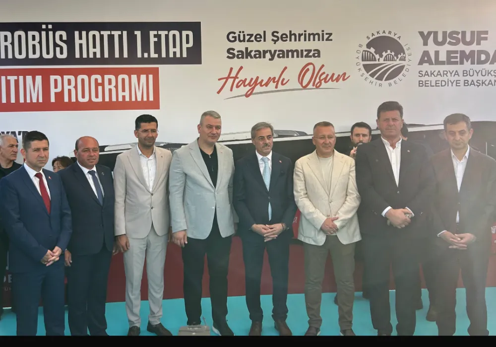 Sakarya’da metrobüs dönemi başladı... Alemdar, 