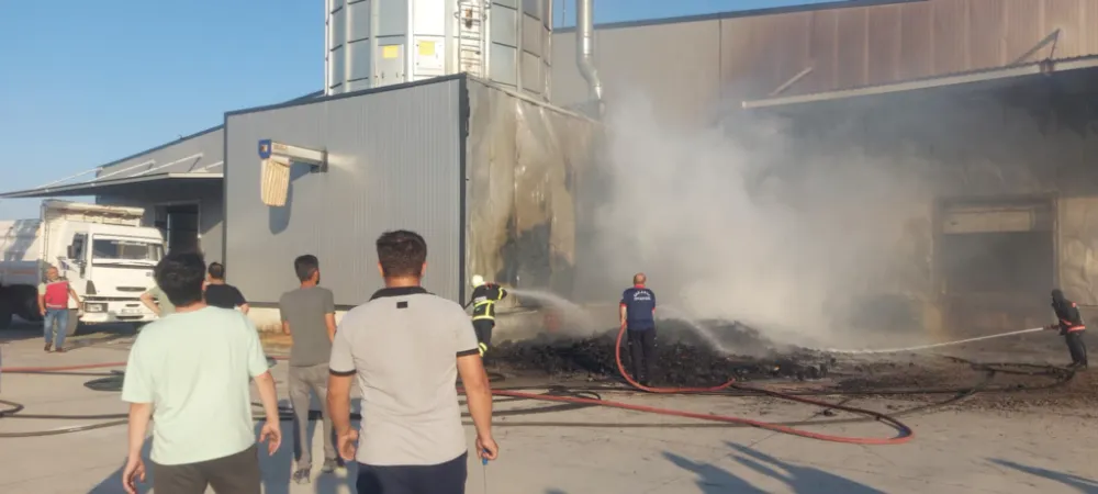 Kaynarcada Mobilya OSB de Çıkan Yangına Tam 12 İtfaiye aracı Müdahele ediyor