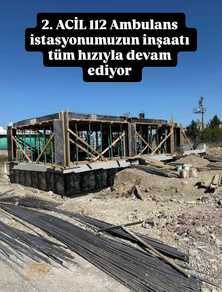 YAZGAN , 112 Acil  İstasyonumuzun İnşaatı Tüm Hızıyla Sürüyor