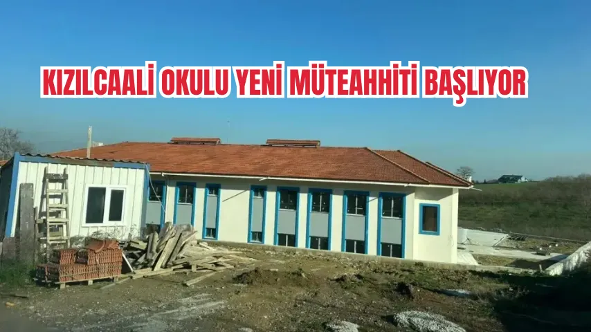Hadi bakalım Kızılcaali Okulu ikinci yarıya yetişecek inşallah