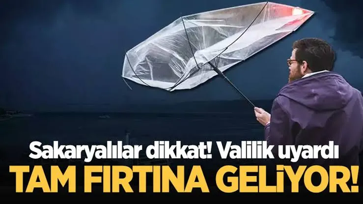 Sakarya Valiliği Uyardı ,DİKKAT