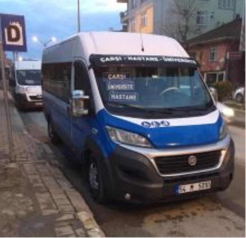 İlçe Merkezinde Üçretli Minübüs Seferleri Başladı,Duraklar Belirlendi