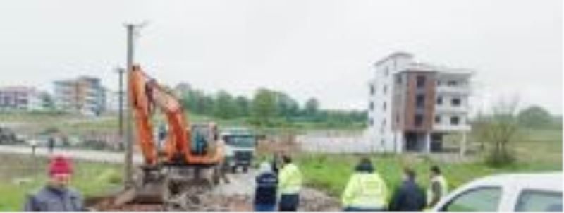 Kaynarca belediyesi Çevre Yolu Altyapı bağlantıları  Yapılarak  Asfalt İçin Hazırlanıyor