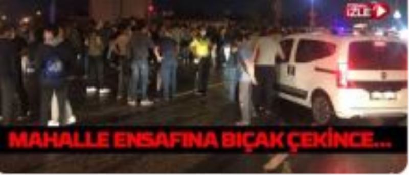 Mahalleli Eylem Yaptı