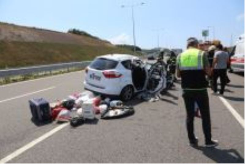 Trafik Kazası 6 Yaralı