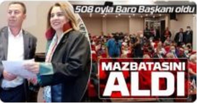 v. İlknur Ebiz Yıldız 508 oy alarak başkanlığa seçildi.