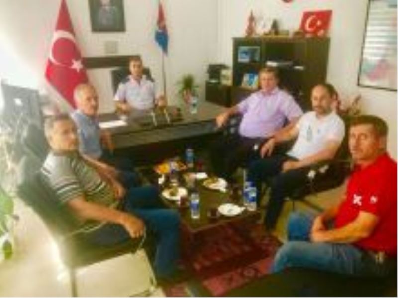 Yüzbaşı Mikail  Arıkan ` a  Hoş Geldiniz Ziyaretleri Devam Ediyor